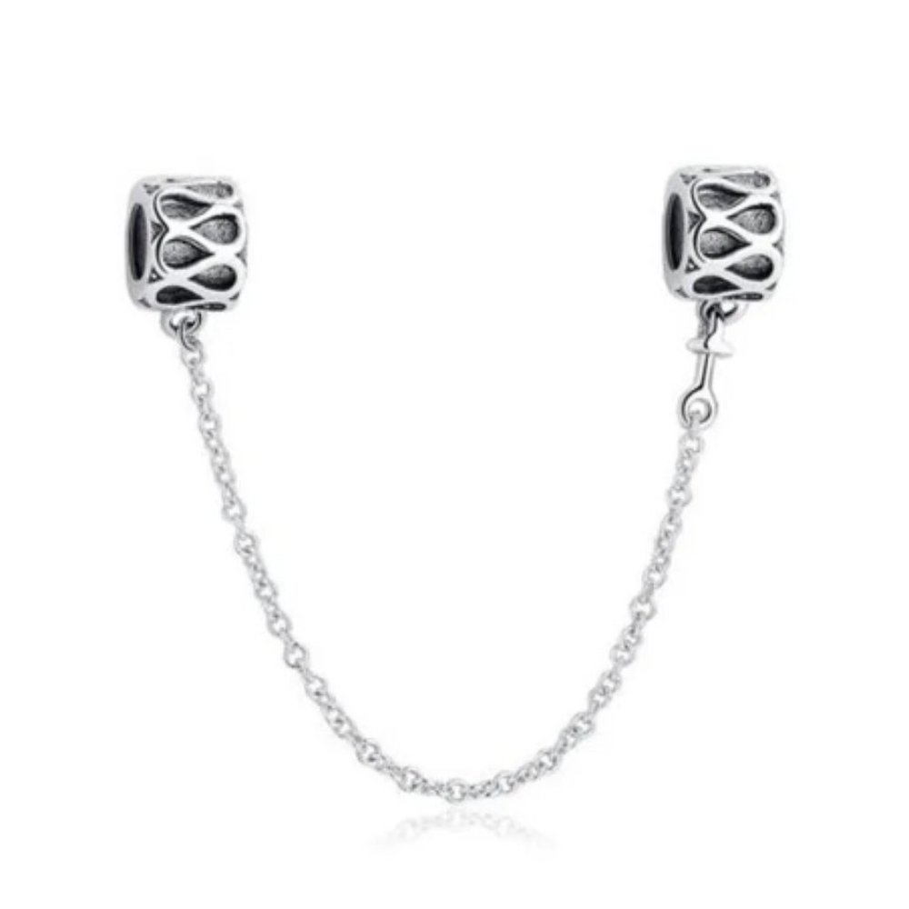 HTF! Pandora Raindrop Safety Chain Charm